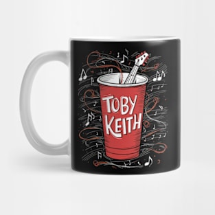 Toby Keith's iconic red Solo cup Mug